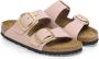 Birkenstock Klassieke Big Buckle Nubuck Leren Sandaal Pink Dames - Thumbnail 11