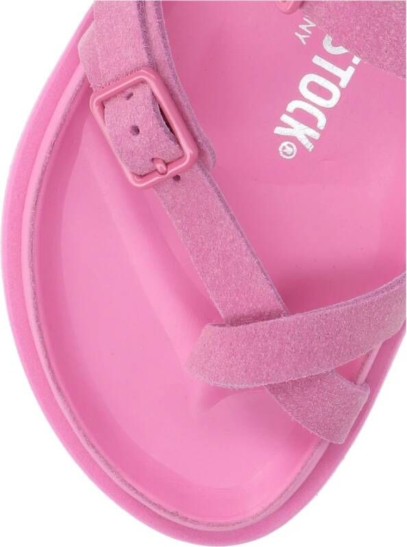 Birkenstock Comfortabele Sliders voor Vrouwen Roze Dames