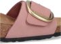 Birkenstock Madrid Big Buckle Sandalen Roze Dames - Thumbnail 26