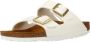 Birkenstock Arizona Grote Gesp Patent Witte Slippers Birko Flor Patent Streetwear - Thumbnail 150