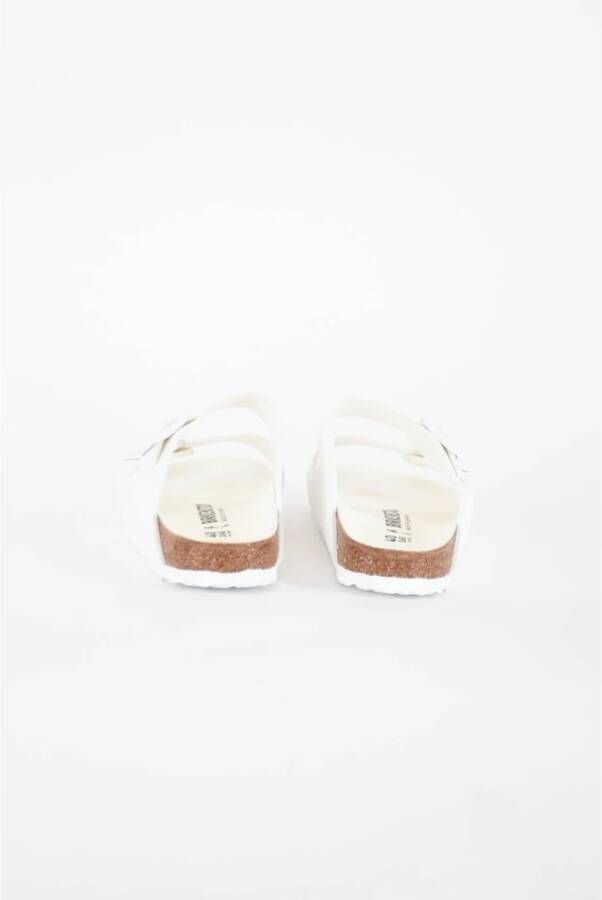 Birkenstock Sliders White Heren