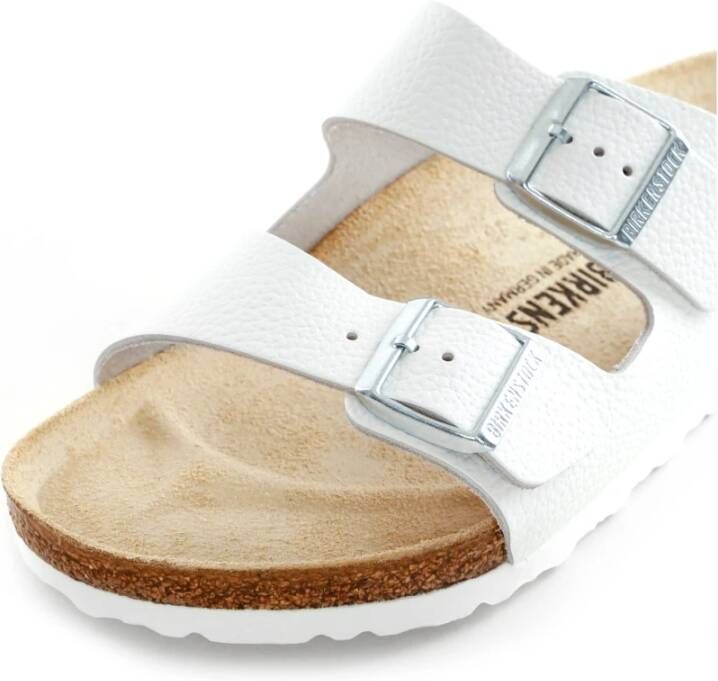 Birkenstock Heren Sandalen van Natuurlijk Leer White Heren