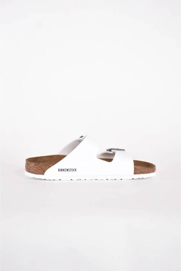 Birkenstock Sliders Wit Dames