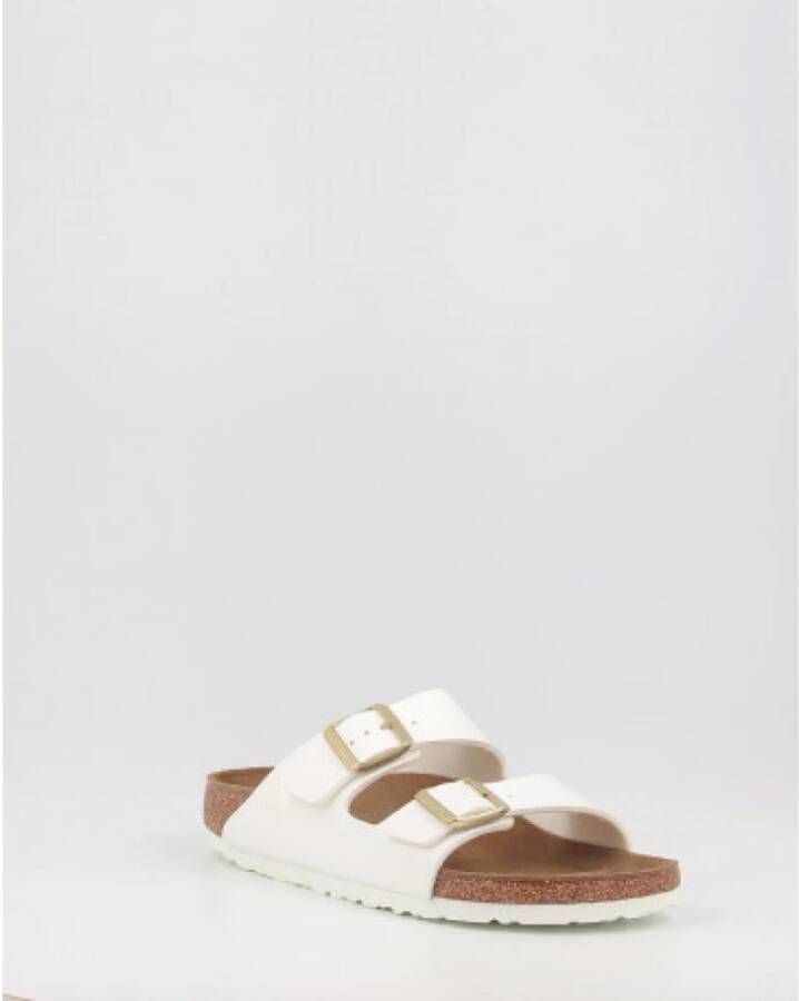 Birkenstock Arizona BF Sliders Wit Dames