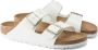 Birkenstock Arizona Grote Gesp Patent Witte Slippers Birko Flor Patent Streetwear - Thumbnail 193