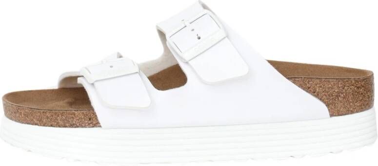 Birkenstock Sliders Wit Dames