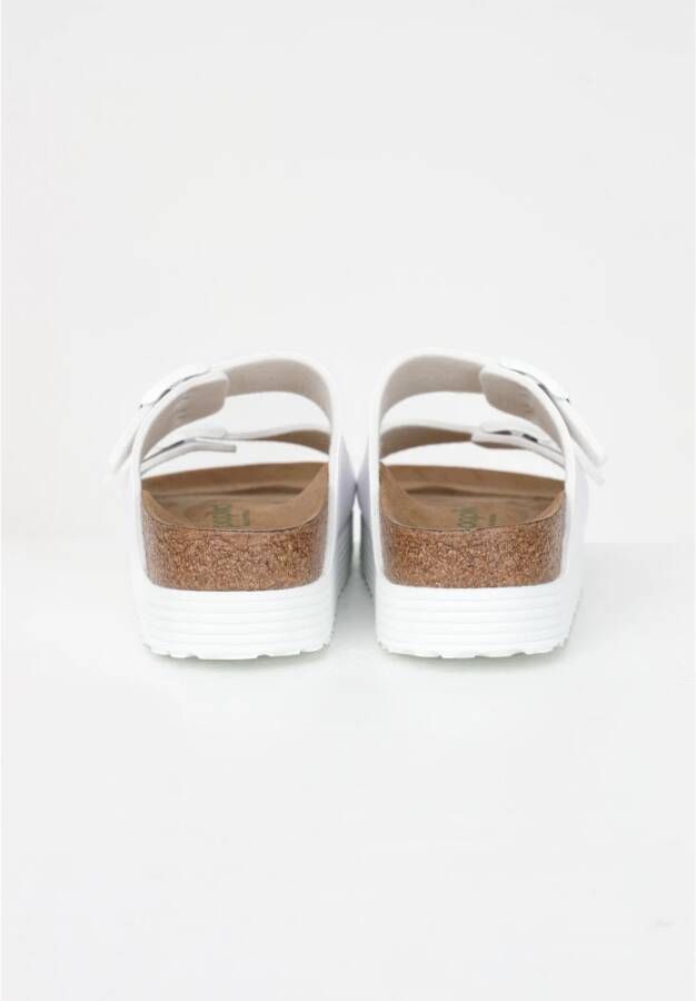 Birkenstock Sliders Wit Dames