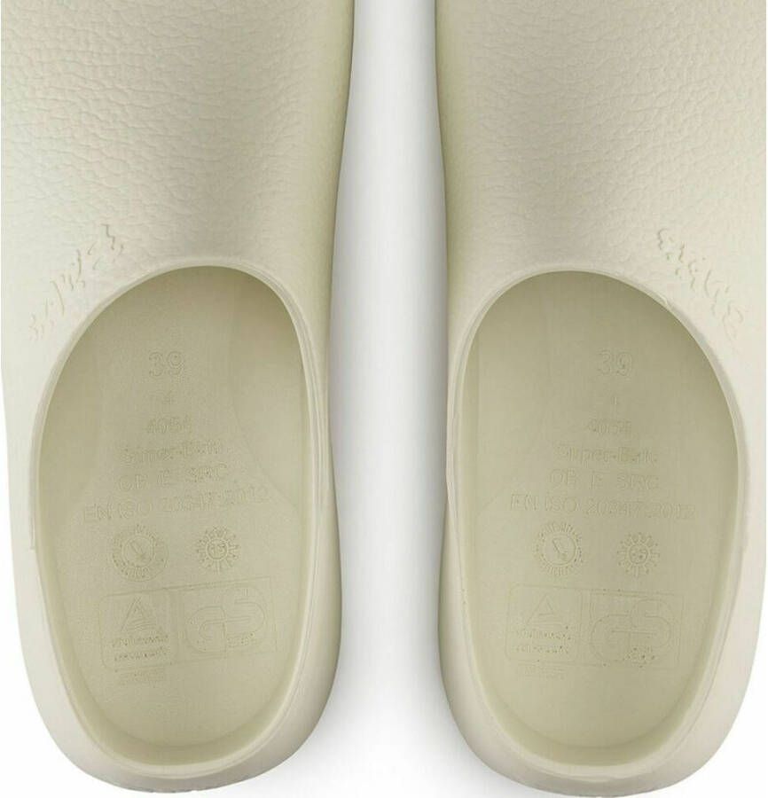 Birkenstock Sliders Wit Heren