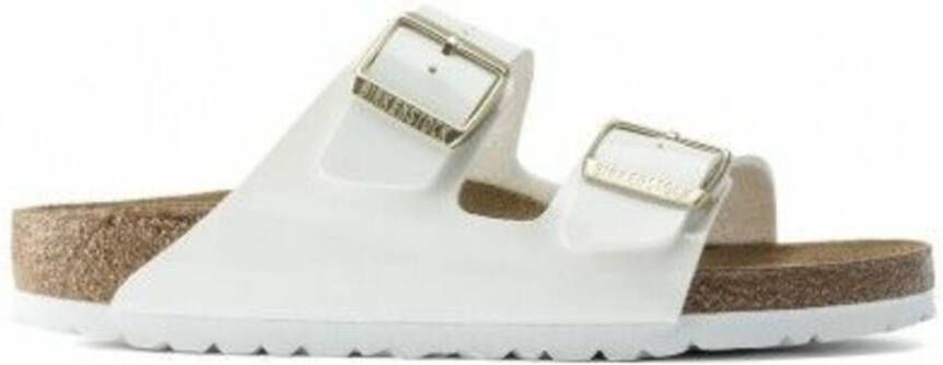 Birkenstock Sliders Wit Heren