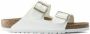 Birkenstock Arizona Grote Gesp Patent Witte Slippers Birko Flor Patent Streetwear - Thumbnail 141