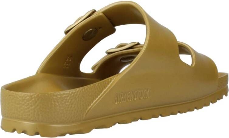 Birkenstock Sliders Yellow Dames