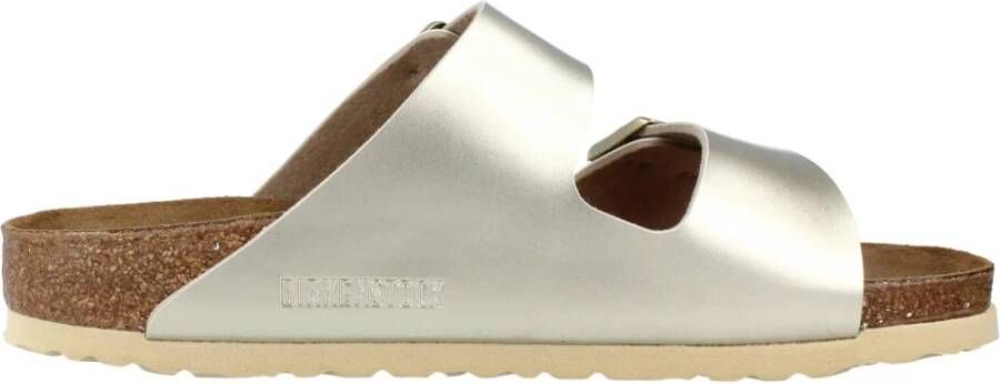 Birkenstock Sliders Yellow Dames