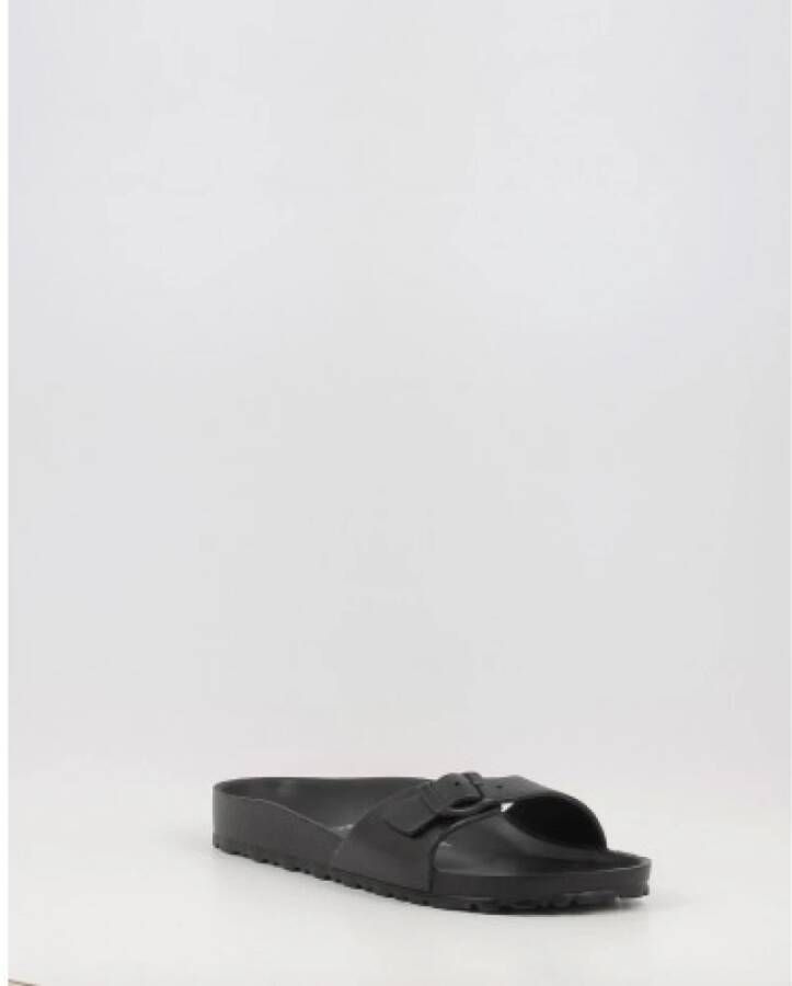 Birkenstock Madrid Eva Sliders Zwart Dames