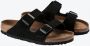 Birkenstock Zwarte Suède Arizona Sandaal Black Dames - Thumbnail 3