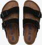 Birkenstock Zwarte Suède Arizona Sandaal Black Dames - Thumbnail 4