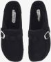 Birkenstock Zwarte Leren Pantoffels Herfst Winter Dames Black Dames - Thumbnail 5