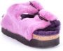 Birkenstock Arizona Big Buckle Shearling Sandalen Multicolor Dames - Thumbnail 7