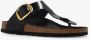 Birkenstock Gizeh Big Buckle Slides Black Dames - Thumbnail 6