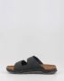 Birkenstock Arizona Heren Slippers Black Regular fit | Zwart | Nubuck - Thumbnail 5