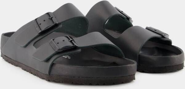 Birkenstock Schuifregelaars Zwart Heren