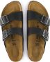 Birkenstock Klassieke Unisex Sandaal van Geolied Nubuck Leer Black Heren - Thumbnail 3