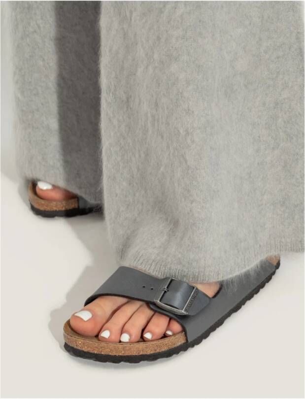 Birkenstock Arizina BS Slides Gray Dames