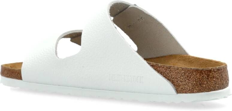 Birkenstock Arizona BS Slides White Dames