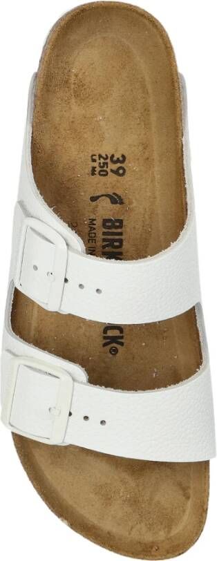 Birkenstock Arizona BS Slides White Dames