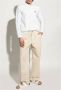Birkenstock Arizona BS Slides White Heren - Thumbnail 5