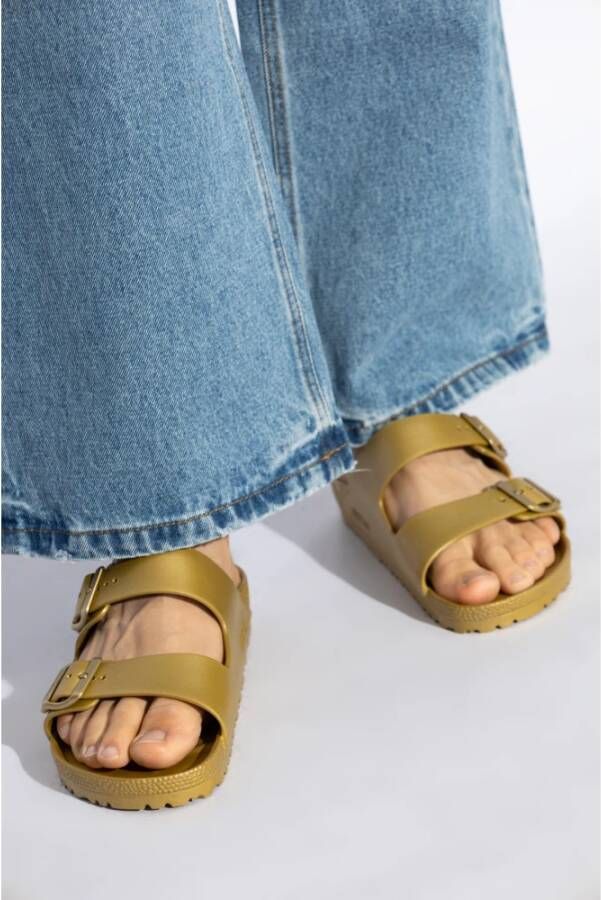Birkenstock Arizona EVA Slides Yellow Heren