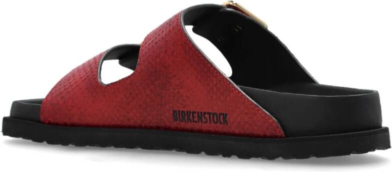 Birkenstock Arizona Voering Slides Red Dames