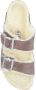 Birkenstock Arizona Shearling Slides Purple Dames - Thumbnail 7
