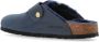 Birkenstock Boston Big Buckle Schapenvacht Slides Blue Dames - Thumbnail 5