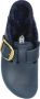 Birkenstock Boston Big Buckle Schapenvacht Slides Blue Dames - Thumbnail 6