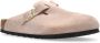 Birkenstock Suède Muiltjes met Zijgesp Sluiting Pink - Thumbnail 5