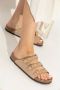 Birkenstock Florida Fresh Slides Beige Dames - Thumbnail 3