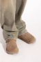 Birkenstock Lutry Premium Suède Leren Klompen Beige - Thumbnail 4