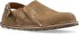 Birkenstock Lutry Premium Suède Leren Klompen Beige - Thumbnail 6