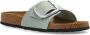 Birkenstock Madrid Big Buckle Slides Blue Dames - Thumbnail 5
