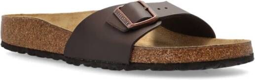 Birkenstock Madrid BS Slides Brown Dames