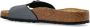Birkenstock Madrid Dames Slippers Metallic Black Narrow fit | Zwart | Imitatieleer - Thumbnail 31