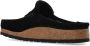Birkenstock Naples Schapenvacht Slides Black Heren - Thumbnail 5