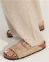 BIRKENSTOCK Slippers Dames Arizona Dames Maat: 42 Materiaal: Suède Kleur: Beige - Thumbnail 14