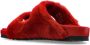 Birkenstock Arizona Shearling Slides Red Dames - Thumbnail 5