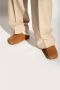 Birkenstock Premium Shearling Slippers met Kurk en Latex Voetbed Brown - Thumbnail 3