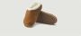 Birkenstock Premium Shearling Slippers met Kurk en Latex Voetbed Brown Dames - Thumbnail 7