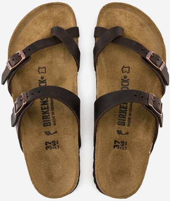Birkenstock Slippers Bruin Dames