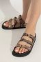 Birkenstock Slippers Florida gevoerd Brown Dames - Thumbnail 2