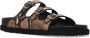 Birkenstock Slippers Florida gevoerd Brown Dames - Thumbnail 4