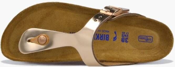 Birkenstock Slippers Geel Dames